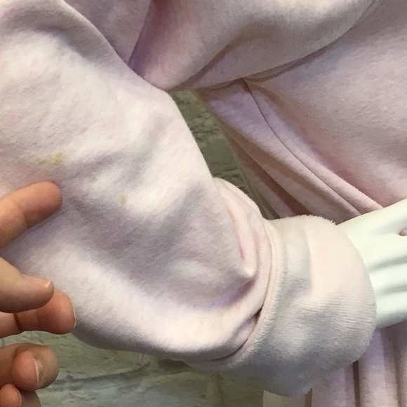 Ugg XL Blanche II Women’s Robe Pink Tie Waist Pockets Style 1095613 Tiny Flaw - Picture 3 of 10